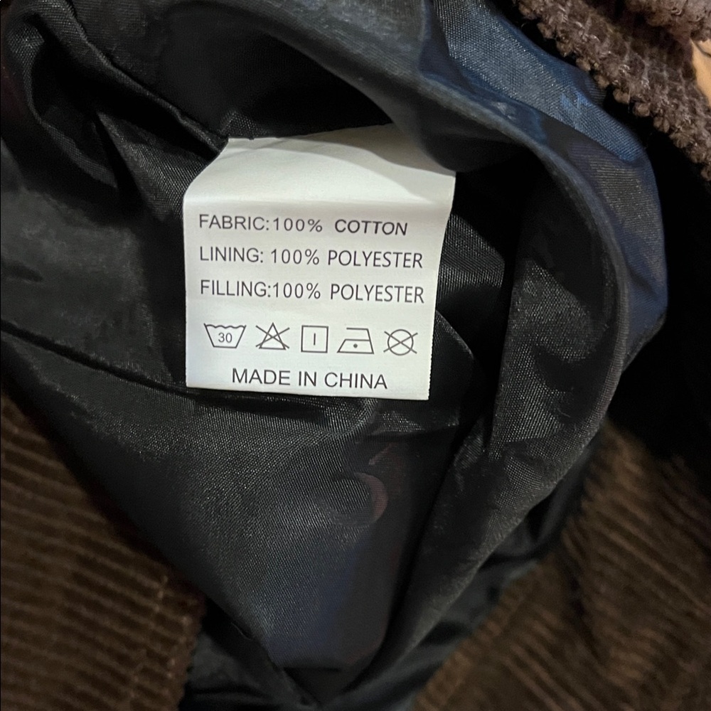 Men's Brown Corduroy Jacket 3XL - Picture 13 of 16